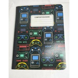 Rare Jot Video Game Graphic Composite Sturdy Notebook School Supplies